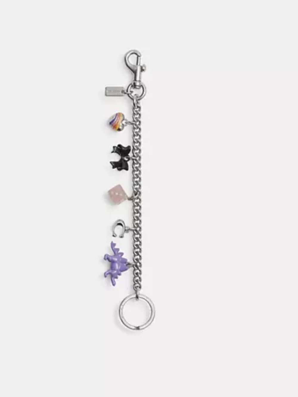 Coach Motif Bag Charm - NWT